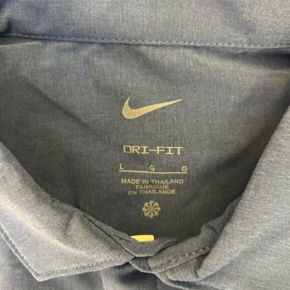 Nike Men's Kentucky Wildcats Polo Shirt Size L Blue NCAA Football NWT $85 - Picture 3 of 12